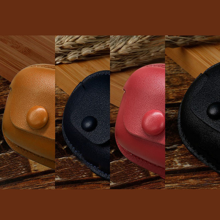 SOUNDPEATS Air5 Proケース PUレザー カバー ビンテージ風 シンプル