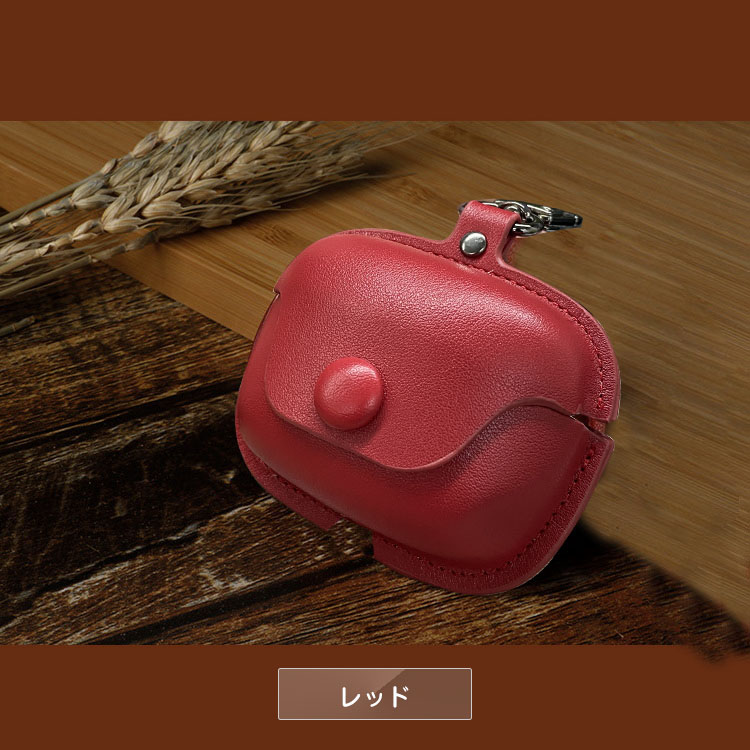 SOUNDPEATS Air5 Proケース PUレザー カバー ビンテージ風 シンプル
