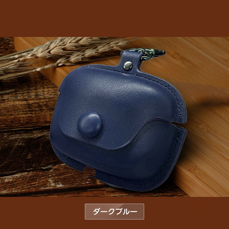 SOUNDPEATS Air5 Proケース PUレザー カバー ビンテージ風 シンプル