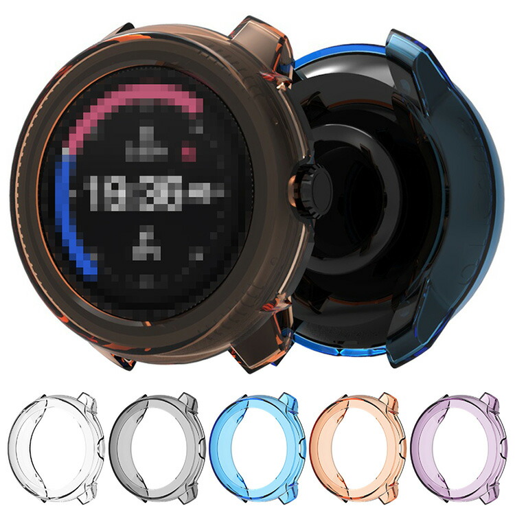 SUUNTO RACE �N���A�P�[�X RACE S �J�o�[ �N���A ���� �\�t�g TPU �v���e�N�^�[�J�o�[ �ی�P�[�X/�J�o�[ �ϏՌ��P�[�X/�J�o�[ �\�t�g�P�[�X �X���g ���[�X