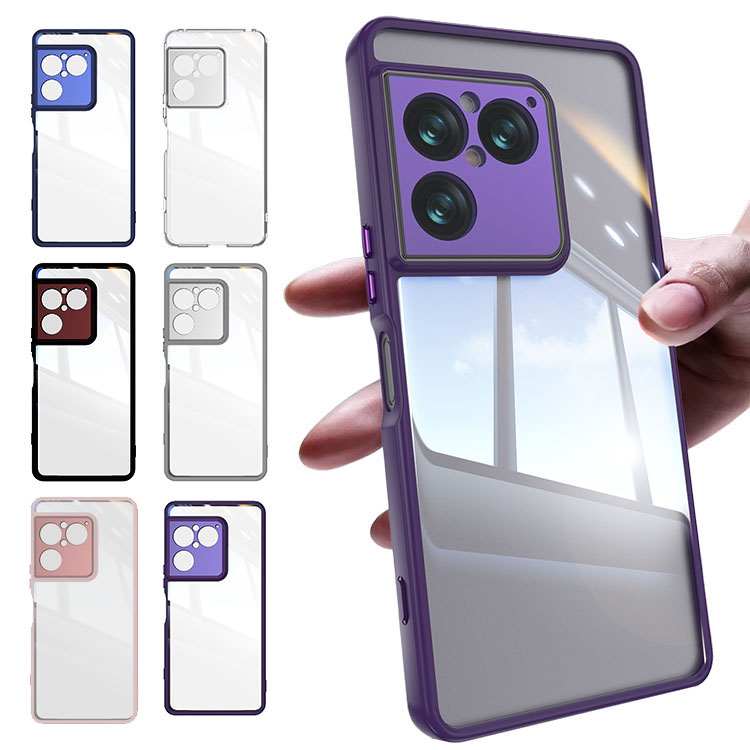 Xperia 1 VIII対応 ケース XQ-GE54/XQ-GE74 クリア 耐衝撃 カバー 透明