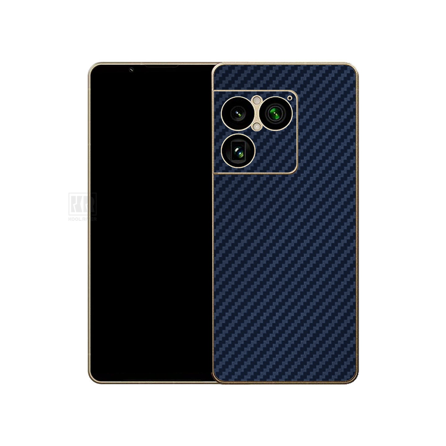 Xperia 1 VIII 保護フィルム カーボン調 バックフィルム 2枚セット