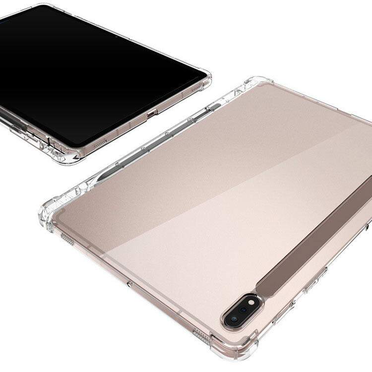Samsung Galaxy Tab S8 Ultra (14.6インチ) ケース カバー シンプル ペン収納 透明 クリアケース 保護ケース 耐衝撃 カバー 衝撃吸収 ギャラクシー タブ｜it-donya｜03