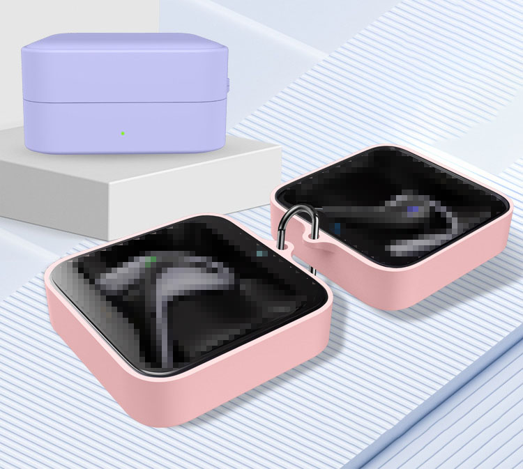 新品同様品(保護シールそのまま) 『Timekettle W4 Pro』 Timekettle W4 Pro ケース シリコン シンプル カラビナ付き 保護カバー