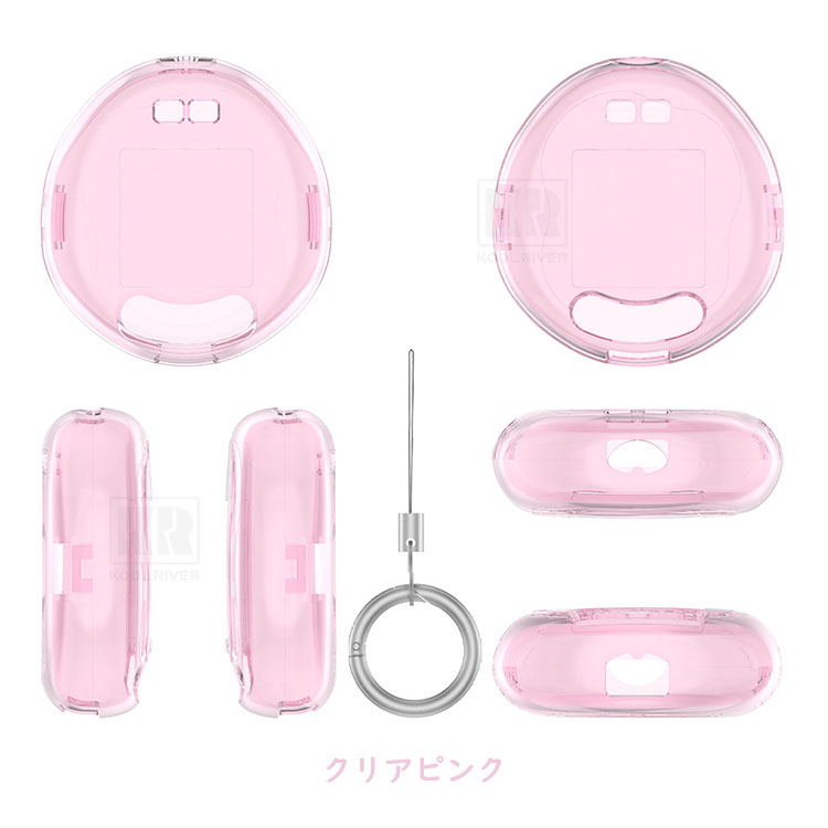 たまごっちユニ 保護フィルム、クリアケース付き 楽天市場】Tamagotchi Uni ( たまごっちユニ ) シリーズ クリア(透明