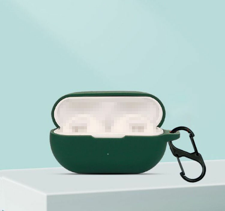 ambie AM-TW02COM ケース カバー シリコンケース カラビナ付き アンビー シリコン シンプル おしゃれ おすすめ カバー 傷防止 ワイヤレス |  | 01