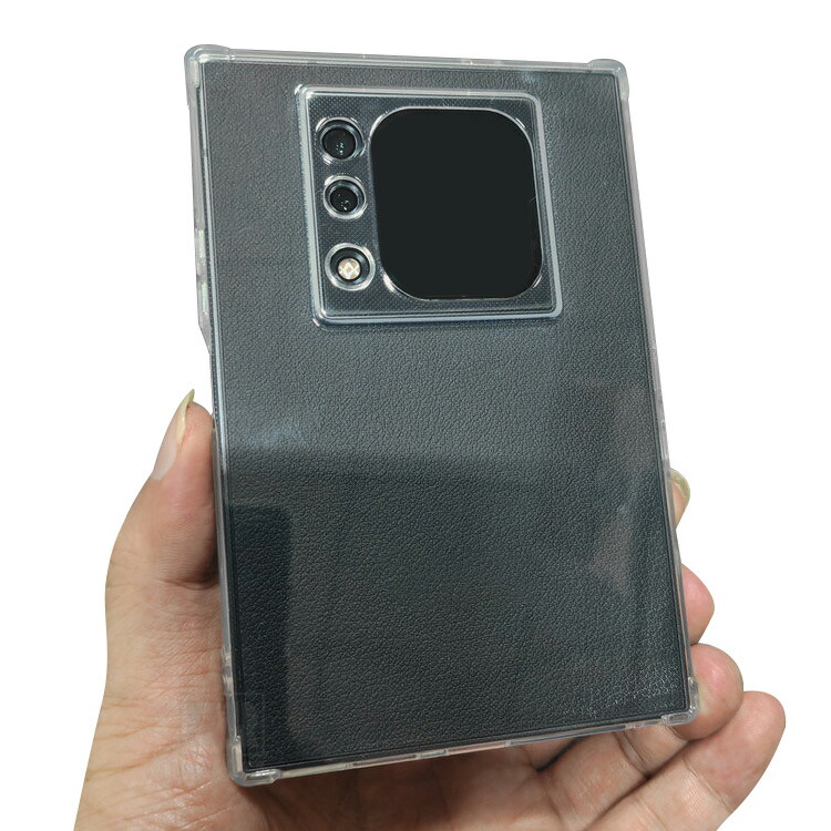 Unihertz Titan 2 �P�[�X �N���A�P�[�X ���� TPU �\�t�g�P�[�X �p �ی� �R�[�i�[�o���p�[ �V���v�� �w�ʃJ�o�[ �������� ������� �X�}�z