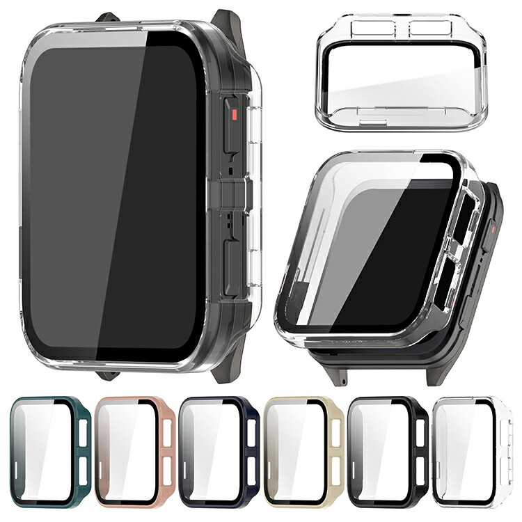 Venu X1 �P�[�X �J�o�[ �t���ʋ����K���X �S�ʕی� �t���ی�P�[�X �P�F/�N���A �t�B������� �n�[�h�P�[�X Garmin �K�[�~�� ���F�j���[X1