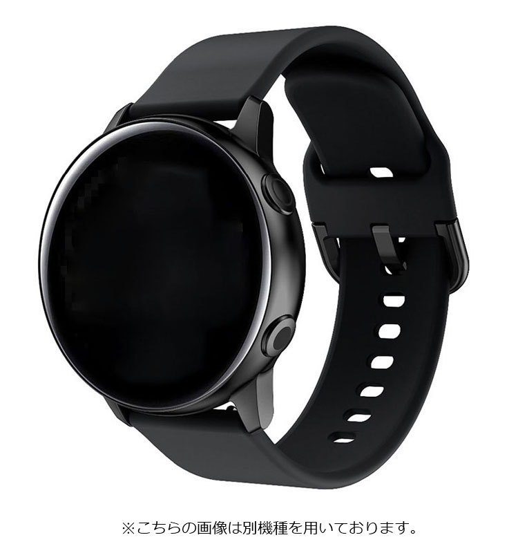 Samsung Galaxy Watch Active2 44mm/40mm 交換 バンド ベルト シリコン シンプル ギャラクシーウォッチアクティブ 時計バンド 20mm ギャラクシーウォッチ｜it-donya｜03