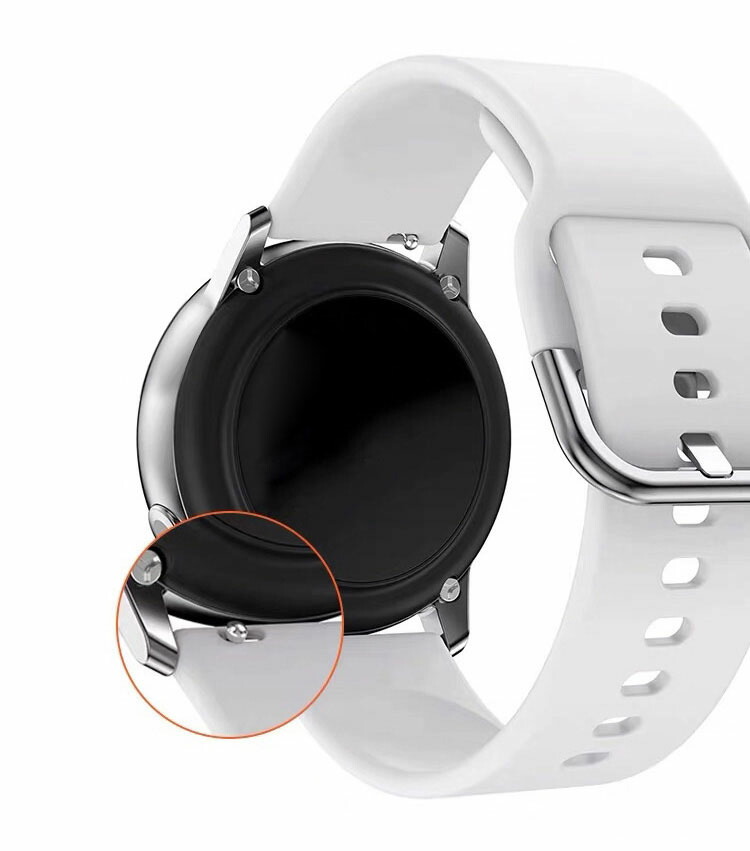 Samsung Galaxy Watch Active2 44mm/40mm 交換 バンド ベルト シリコン シンプル ギャラクシーウォッチアクティブ 時計バンド 20mm ギャラクシーウォッチ｜it-donya｜04