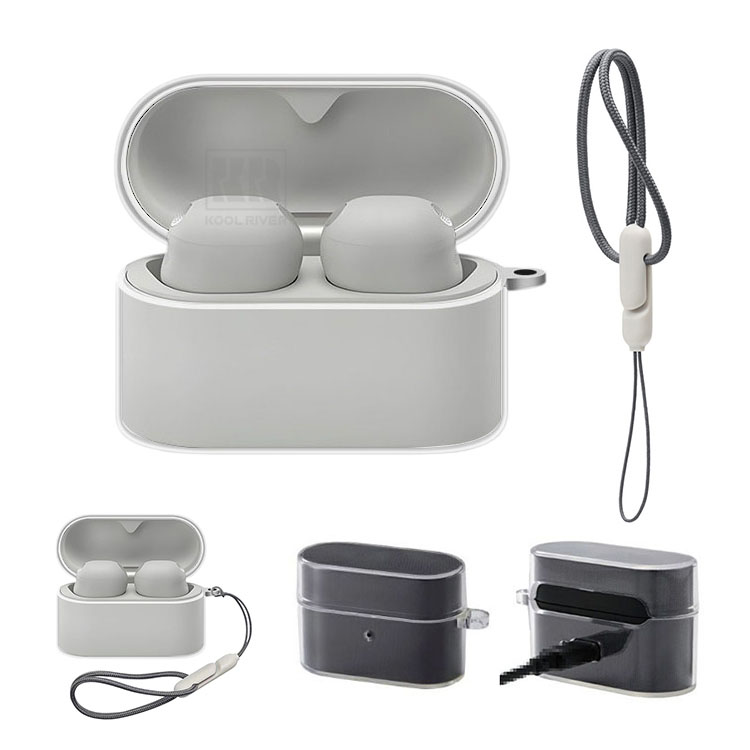 WF-1000XM6 �N���A�P�[�X �J�o�[ �N���A ���� TPU �X�g���b�v�t�� �V���v�� �ی�J�o�[ �������� ������� Sony �\�j�[ WF-1000X M6 ���C�����X�C���z��