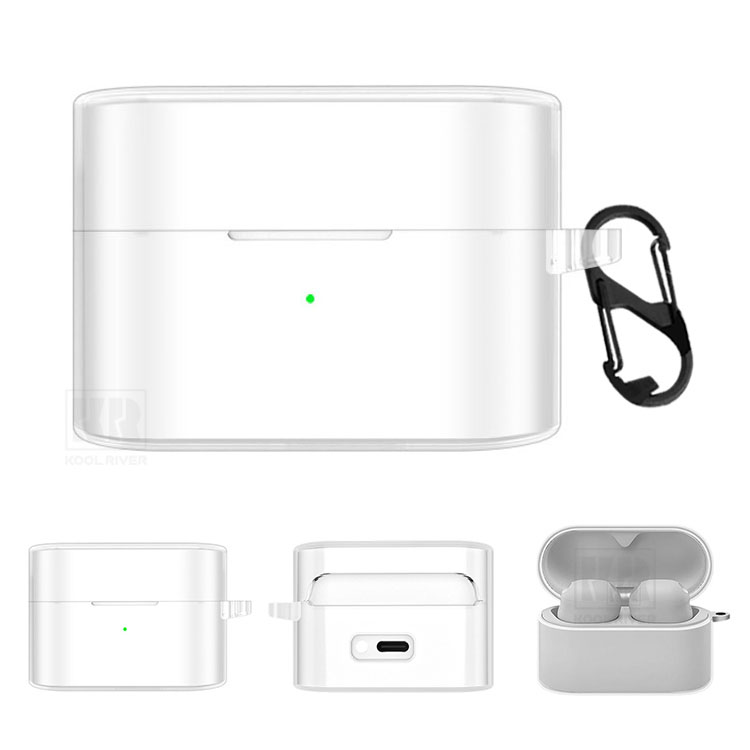 WF-1000XM6 �N���A�P�[�X �J�o�[ �N���A ���� TPU �J���r�i�t�� �V���v�� �ی�J�o�[ �������� ������� Sony �\�j�[ WF-1000X M6 ���C�����X�C���z��