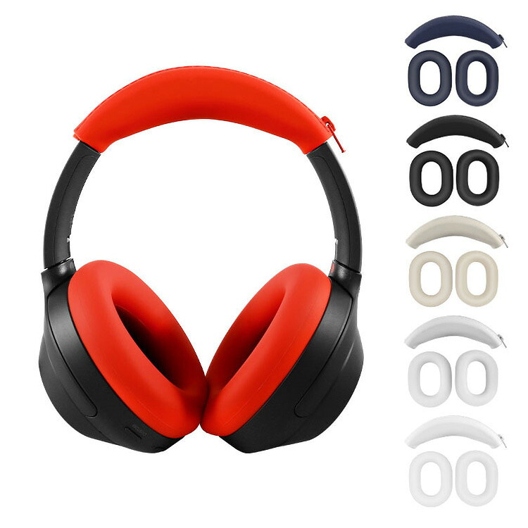 SONY WH-CH730N�p �P�[�X �J�o�[ �w�b�h�o���h �C���[�p�b�h �V���R���J�o�[ �w�b�h�o���h�J�o�[ �w�b�h�r�[���ی�X���[�u �_�炩�� �L�Y�h�~ �����ȒP