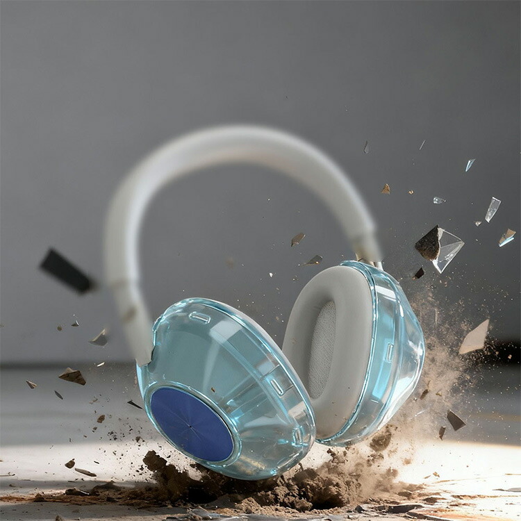 SONY WH-1000XM6 ケース クリア 充電穴付き 透明 保護 TPU カバー