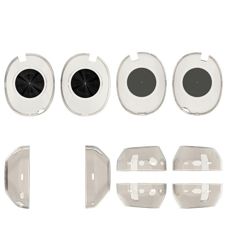 SONY WH-1000XM6 ケース クリア 充電穴付き 透明 保護 TPU カバー