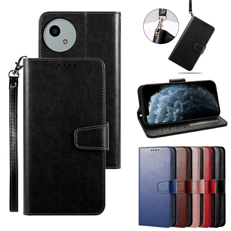 AQUOS wish4 �P�[�X �蒠�^ �J�o�[ PU���U�[ �蒠�^PU���U�[�P�[�X �X�g���b�v�t�� �X�^���h�@�\ �J�[�h���[ �X�g���b�v�� SHARP �A�N�I�X �E�B�b�V��4