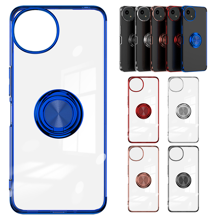 AQUOS wish4 NAP[X Jo[ NA bL  TPU ̌^Ot Vv wʃP[X SHARP ANIX EBbV4 SH-52E \tgP[X/Jo[