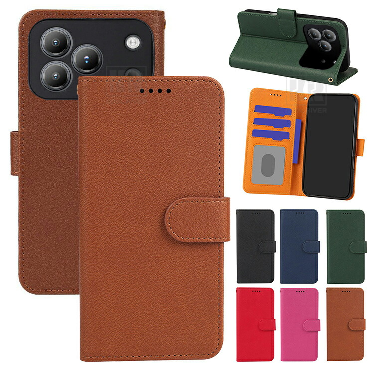 Insta Blackview WAVE 7C�Ή� �P�[�X �蒠�^ �J�o�[ PU���U�[ �蒠�^PU���U�[�P�[�X �X�^���h�@�\ �J�[�h���[ �u���b�N�r���[ �A���h���C�h ����������