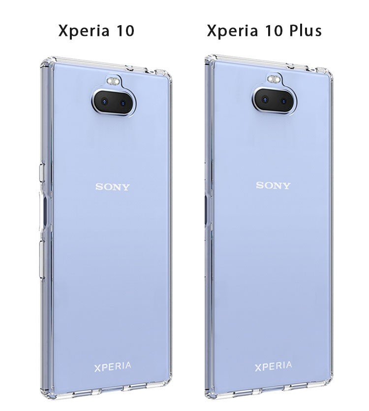 SONY Xperia 10/10 Plus ハードケース/カバー プラスチック製 透明 シンプル スリム エクスペリア 10/10 プラス ハードケース アンドロイド おすすめ おしゃれ