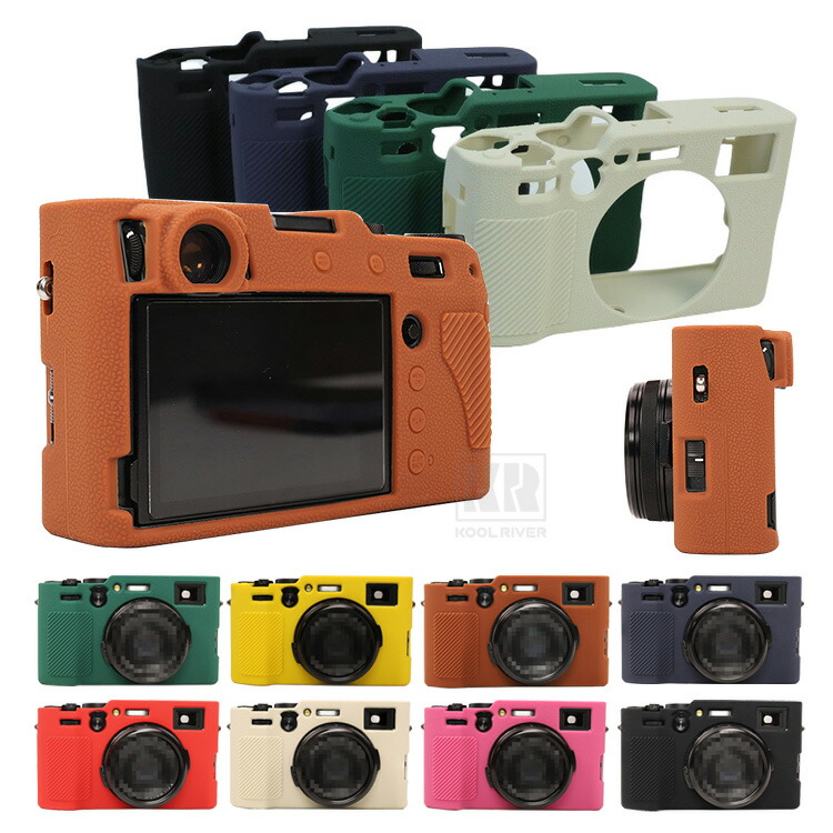 FUJIFILM X100VI �V���R���P�[�X �V���R���J�o�[ �ی�P�[�X �V���v�� �����h�~ �J�o�[ �J�����ی� �Ռ��z�� �x�m�t�B���� �t�W�t�B����