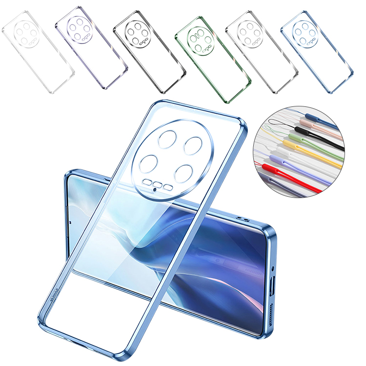 Xiaomi 14 Ultra  �P�[�X �ϏՌ��J�o�[ �N���A ���� ���b�L TPU �\�t�g�P�[�X �X�g���b�v�t�� �V���v�� ���� �V���I�~ 14 �E���g�� �������� �������