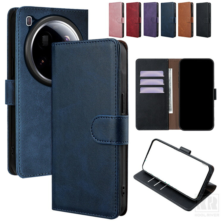 Insta Xiaomi 17 Ultra�Ή� �P�[�X �蒠�^ PU���U�[ �J�[�h���[ �X�^���h�@�\ ���� �V���I�~ 17 �E���g�� �������� ������� �X�}�z