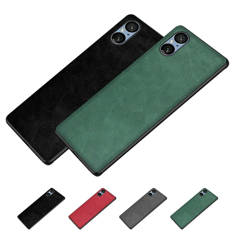 Xperia 5 V �P�[�X �J�o�[ PU���U�[ �P�[�X �V���v�� �ϏՌ� Sony �\�j�[ �G�N�X�؃��A 5 V �J�o�[/�P�[�X