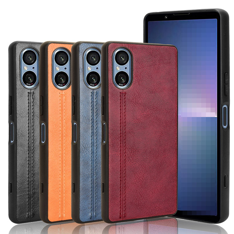 Xperia 5 V �P�[�X �J�o�[ PU���U�[ +�v���X�`�b�N �X�g���b�v�z�[���t�� �V���v�� Sony �\�j�[ �G�N�X�؃��A 5 V �A���h���C�h