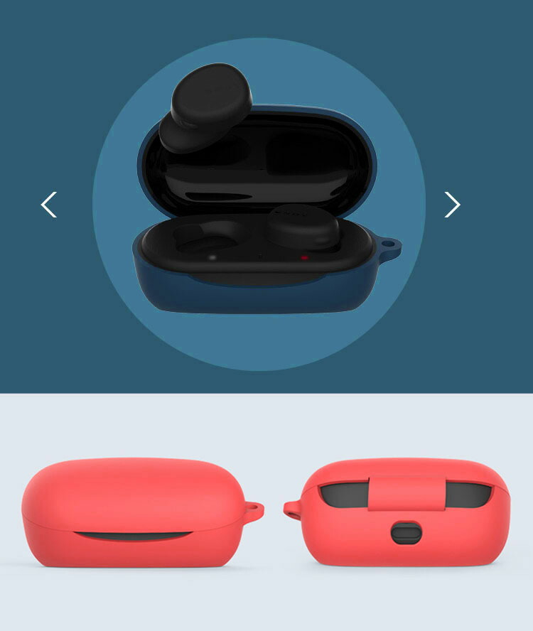 SONY WF-XB700 ソニー ワイヤレスイヤホン ケース 充電穴付き 保護