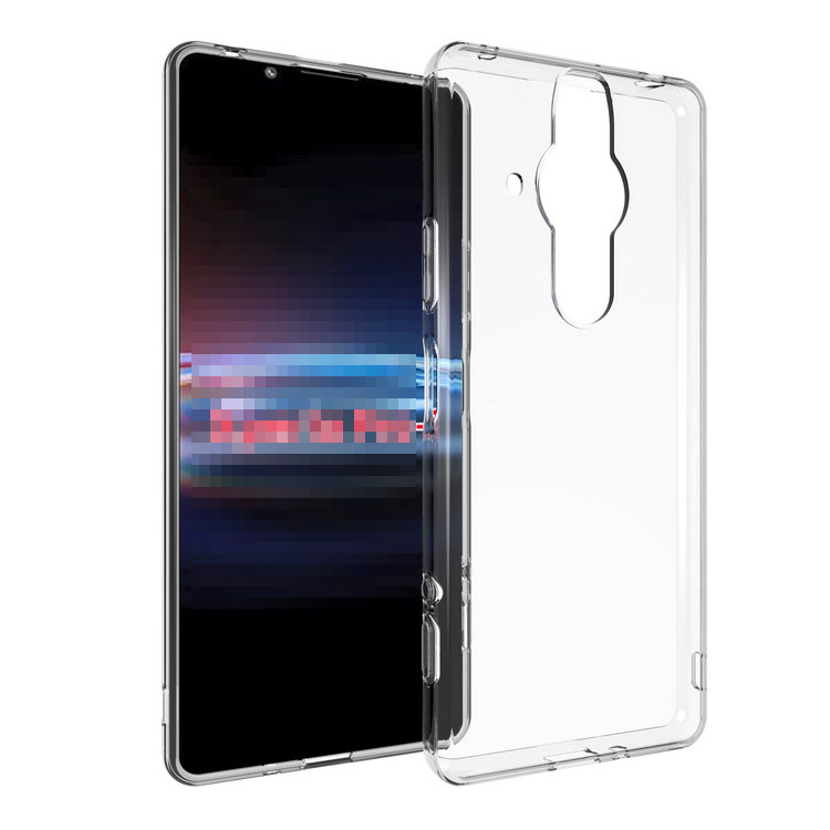 Sony Xperia PRO-I �N���A�P�[�X �N���A�J�o�[ TPU ���� �\�t�g�P�[�X �V���v�� �\�j�[ �G�N�X�y���A �v�� �������� ������� �A���h���C�h