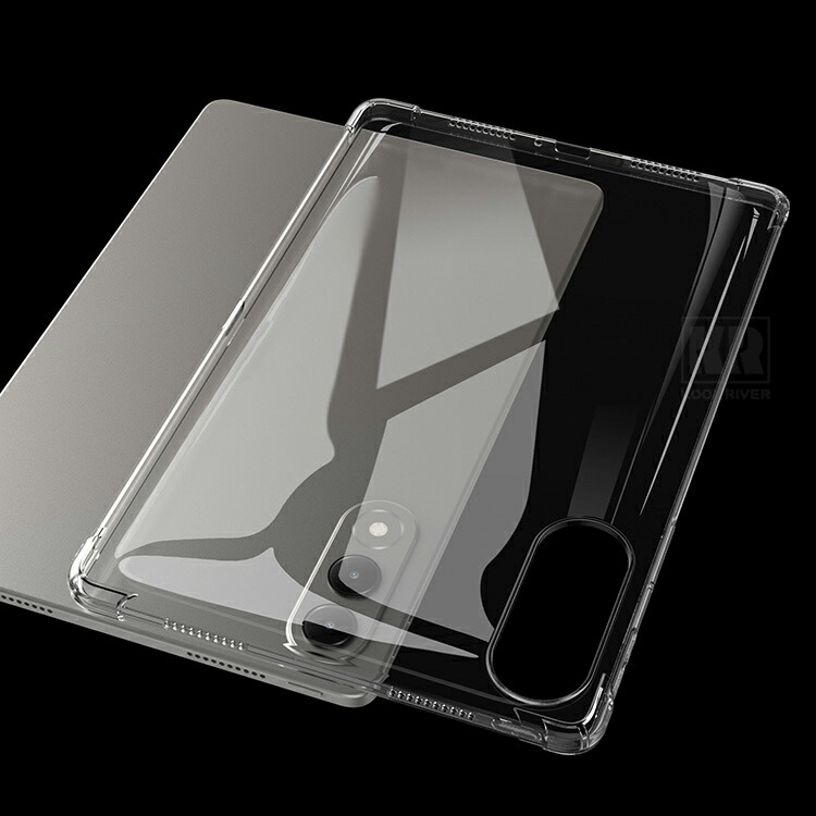 Lenovo Yoga Tab ZAG60177JP クリアケース 11.1インチ 耐衝撃 カバー