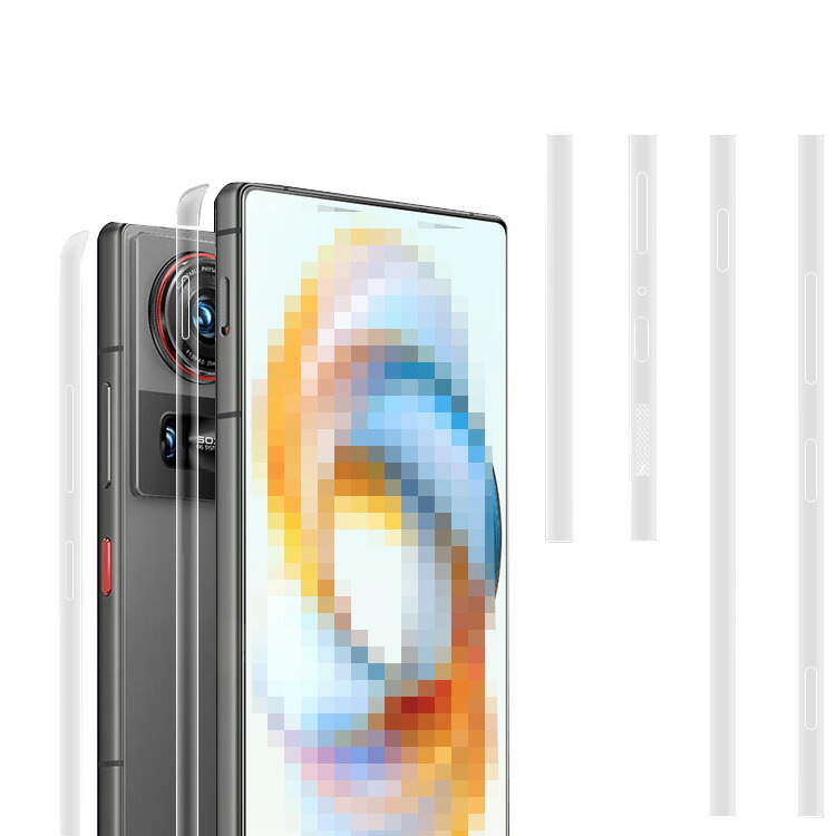 Nubia Z70/Z70S Ultra �ی�t�B����  1�Z�b�g���v4������ ���ʕی�t�B���� ZTE �k�r�A Z70 �E���g�� �������� �ی�t�B���� �ی�t�B���� �X�e�b�J�[