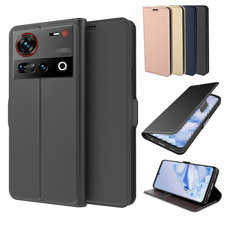 Nubia Z70/Z70S Ultra �P�[�X �蒠�^ �J�o�[ PU���U�[ �蒠�^PU���U�[�P�[�X �X�^���h�@�\ �J�[�h���[ �A���h���C�h �������� ZTE �k�r�A Z70 �E���g�� �������