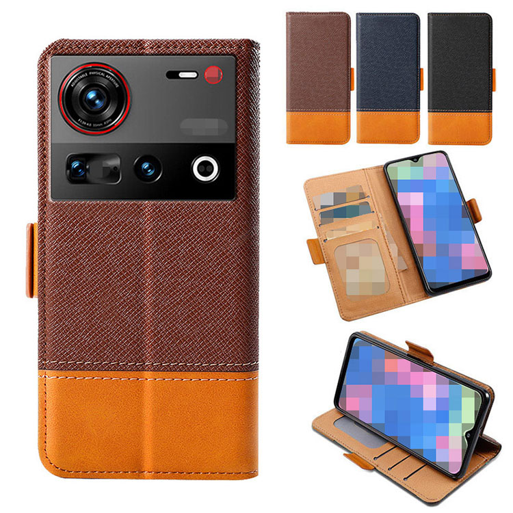 Nubia Z70/Z70S Ultra �P�[�X �蒠�^ �J�o�[ PU���U�[ �蒠�^PU���U�[�P�[�X �X�^���h�@�\ �J�[�h���[ �A���h���C�h �������� ZTE �k�r�A Z70 �E���g�� �������