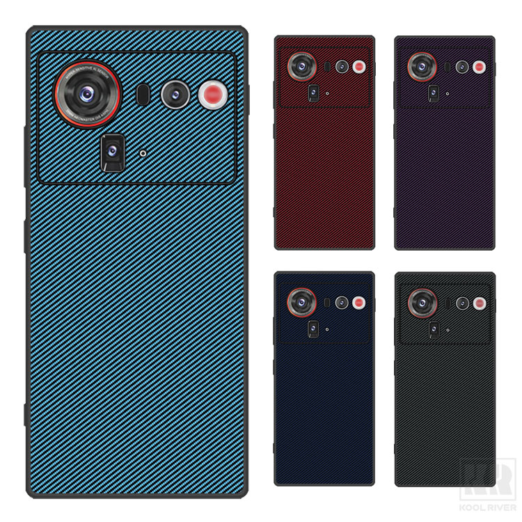 Nubia Z80 Ultra �P�[�X �J�o�[ PU+PU���U�[ �J�[�{���� �w�ʃP�[�X �X�g���b�v�� ���킢�� ���f�B�[�X ZTE �k�r�A Z80 �E���g�� ������� ��������