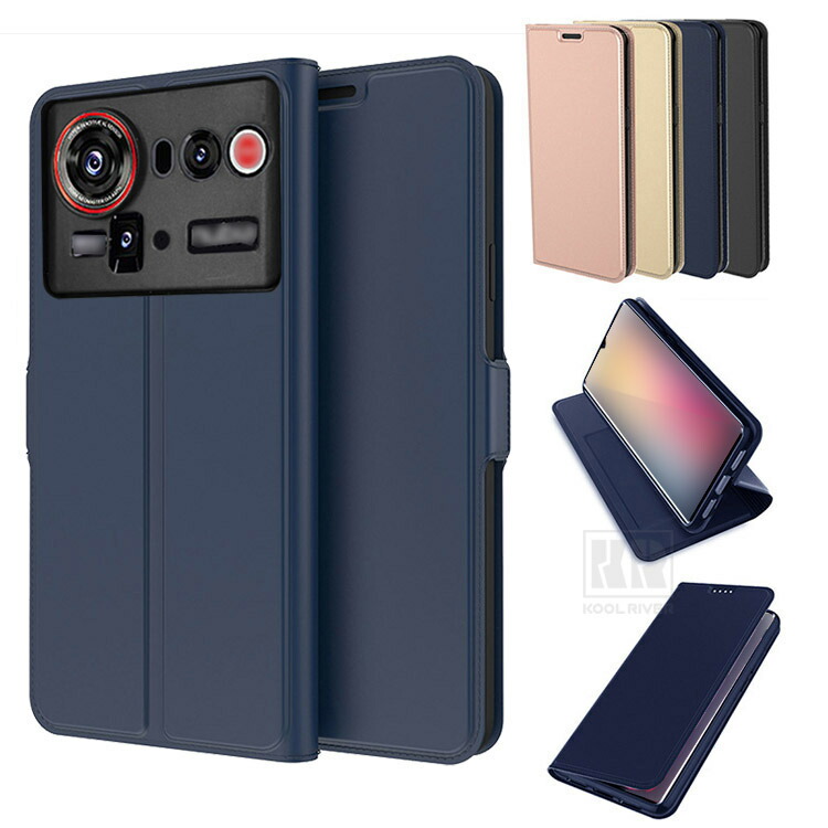 Nubia Z80 Ultra �P�[�X �蒠�^ �J�o�[ PU���U�[ �蒠�^PU���U�[�P�[�X �X�^���h�@�\ �J�[�h���[ ZTE �k�r�A Z80 �E���g�� �A���h���C�h �������� �������