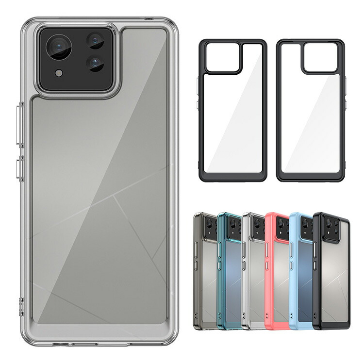 Zenfone 11 Ultra �N���A�P�[�X ���� �J�o�[ �ϏՌ� �P�[�X/�J�o�[ TPU + �v���X�`�b�N �X�g���b�v�� ASUS �G�C�X�[�X �[���t�H��11 �E���g�� ��������