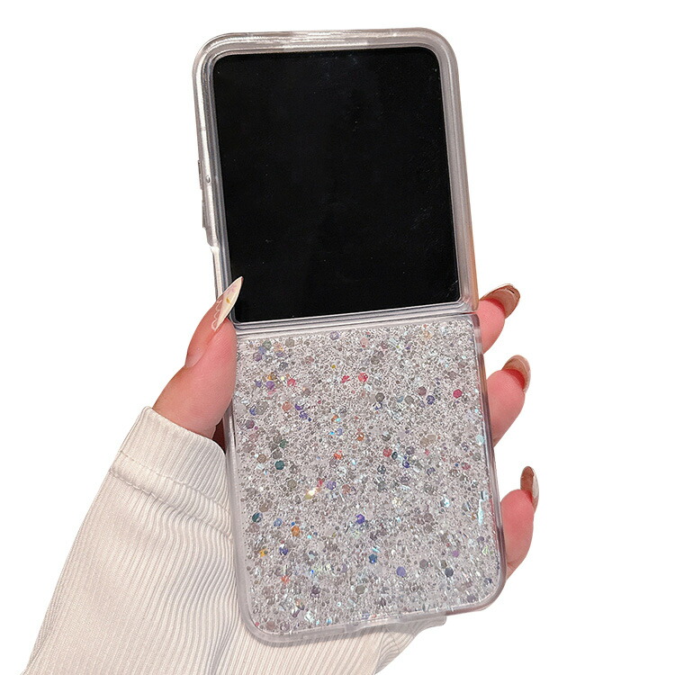 Galaxy Z Flip7 �P�[�X �J�o�[ �܂肽���݌^ �v���X�`�b�N �n�[�h�P�[�X �C���X�^�f�� ���� ���� �L���L�� ������ �f�R Samsung �T���X�� �M�����N�V�[ Z