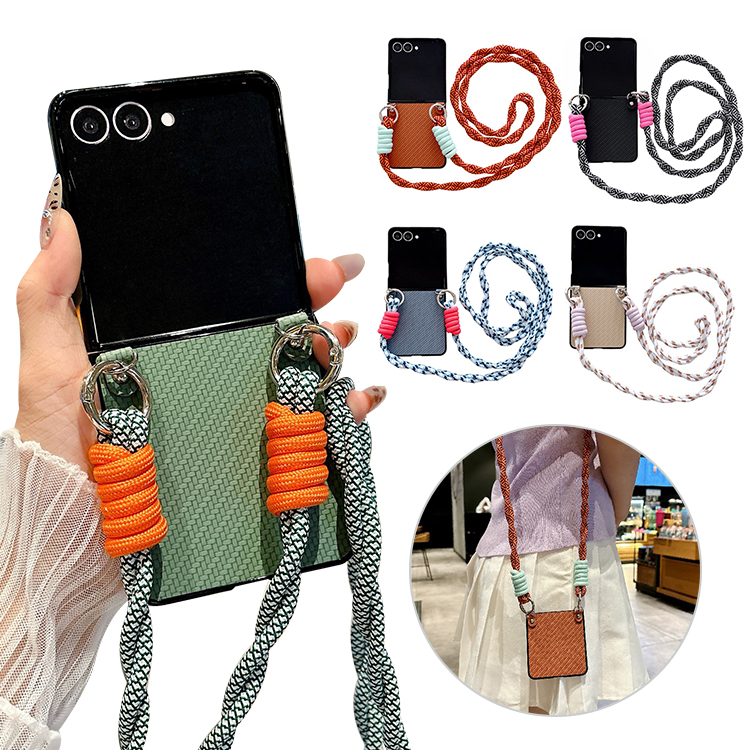 Galaxy Z Flip7 スマホショルダー ケース 耐衝撃 カバー 折りたたみ型