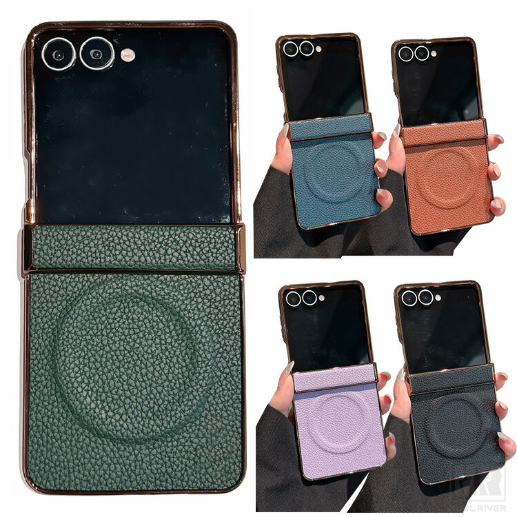 Galaxy Z Flip8 �ϏՌ� �P�[�X ���b�L �J�o�[ �܂肽���݌^ PU���U�[ Qi�[�d ���C�����X�[�d�Ή� Samsung �T���X�� �M�����N�V�[ Z �t���b�v8 �ی�P�[�X
