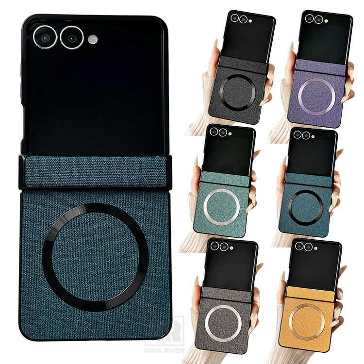 Galaxy Z Flip8 �ϏՌ� �P�[�X �L�����o�X�� �J�o�[ �܂肽���݌^ PU���U�[ Qi�[�d ���C�����X�[�d�Ή� Samsung �T���X�� �M�����N�V�[ Z �t���b�v8