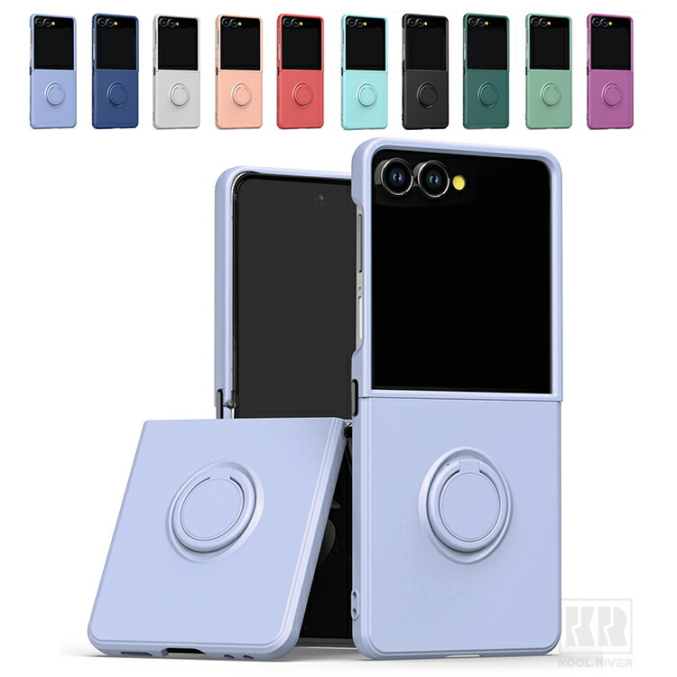 Galaxy Z Flip8 �P�[�X �ϏՌ� �J�o�[ �܂肽���݌^ ��̌^�����O�t�� �X�^���h�@�\ Samsung �T���X�� �M�����N�V�[ Z�t���b�v8 �ی�P�[�X �V���v��