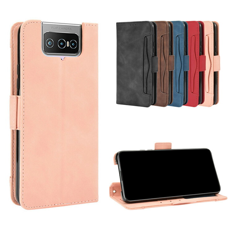 ASUS Zenfone8 Flip �P�[�X/�J�o�[ �蒠�^ ���킢�� ���U�[ �J�[�h���[ �X���� �G�C�X�[�X �[���t�H��8 Flip ZS672KS �蒠�^ ���킢�����U�[�P�[�X/�J�o�[