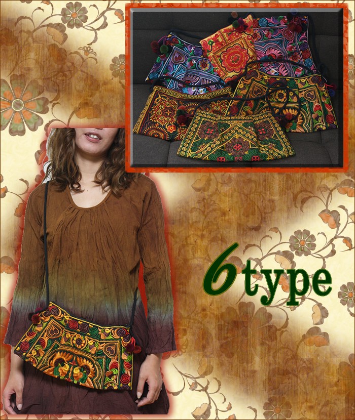 アジアンファッション・エスニック雑貨のItal Village アジアンファッション バッグ ポシェット