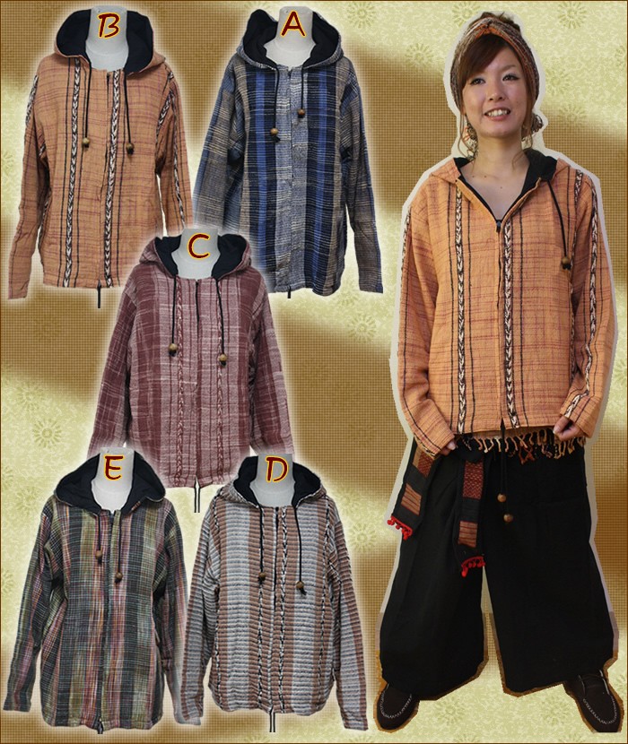 アジアン雑貨・エスニック雑貨のItal Village アジアンファッション ジャケット カーディガン