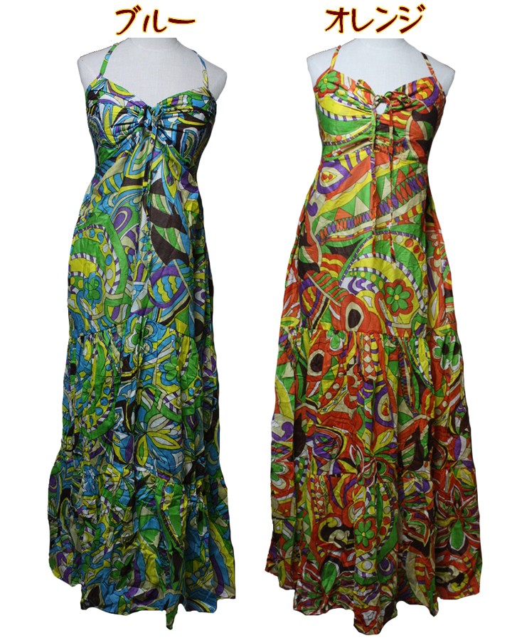 アジアン雑貨・エスニック雑貨のItal Village アジアンスタイル ワンピース チュニック