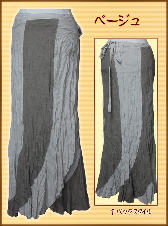 アジアン雑貨・エスニック雑貨のItal Village アジアンスタイル レディーススカート