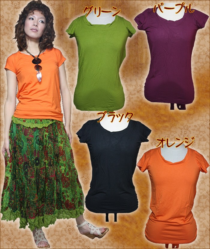 アジアン雑貨・エスニック雑貨のItal Village アジアンスタイル Tシャツ