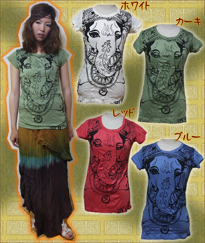 アジアン雑貨・エスニック雑貨のItal Village アジアンスタイル Tシャツ