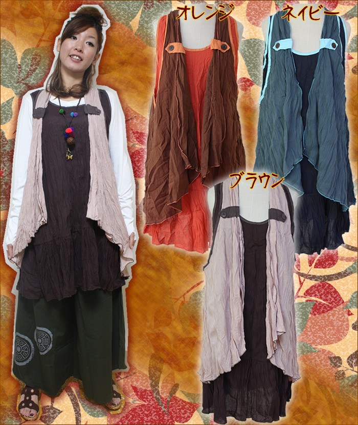 アジアンファッション・エスニック雑貨のItal Village アジアンファッション ワンピース